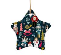 Women_S Nutcracker Ballet Xmas Dance Christmas Tree Decorations For Home Holiday Pendant Xmas Ornaments Bauble Gifts