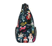 Women_S Nutcracker Ballet Xmas Dance Crossbody Sling Bag Crossbody Shoulder Chest Bag Shoulder Strap Waist Fanny Pack Men Women