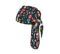Women_s Nutcracker Ballet Xmas Dance Printed Breathable Cycling Cap, Moisture Wicking Headwrap Do Rag, for Tactical Paintball Use