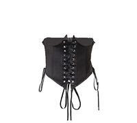 Women´s Off Shoulder Puffy Sleeve Mini Dress Irregular Ruffle Dress Mesh Wedding Evening Party Swing Dress Without Bustier (Black Bustier, M)