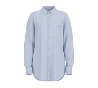 Women’s oversized long-sleeve poplin shirt Guess Blanc S
