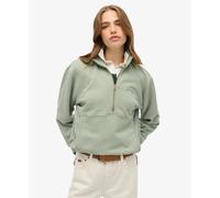 Superdry Womens Essential Logo Oversized Half Zip Sweatshirt