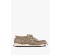 Women’s Pasadena Taupe Suede Moccasins - Taupe Suede / 36