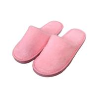 Women’s Pink Memory Foam Slippers Indoor House Shoes, Soft Plush Open Back Fleece Lined Slippers, Cosy Anti Slip Lightweight Mules, Breathable Warm Flats for Pampering Nights and Cosy Sofa Lounging