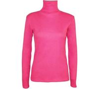 Women’s Plain Stretch Top Roll High Neck Jersey Top Ladies Long Sleeve Turtle Polo Neck Jumper Christmas wear Winter Warm Wear Polo Neckline Fancy Party Xmas Top Plus Size 8-26