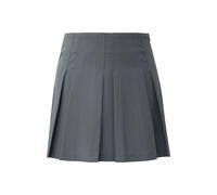 Women’s Pleated Flared Mini Skirt with Invisible Zip QS Gris 32