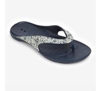 Women’s Poolside Flip-flops - Tonga 500 Blue Navy