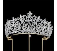 Women’S Queen Tiara Crown In Or Red Crystal A Vintage Princess Blue Rhinestone Crown For Party And Dress Hair Accessories