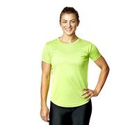 Women’s Quick Dry Running T-Shirt - Classic Fit Gym Top in 7 Colours - Lightweight Moisture Wicking Tee for Walking, Yoga & Everyday (UK Sizes 8-20) (UK, Numeric, 14, Regular, Regular, Green)