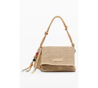 DESIGUAL Bags, toiletry bags and suitcases for women Medium raffia bag with charms