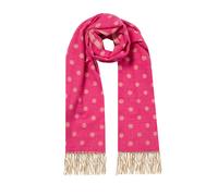 Women’s Reversible Polka Dot Scarf with Tassels