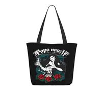 Women’s Roach Music Rock Band Papa Tote Bag Reusable Travel & Grocery Shoulder Bag Essential for Daily Commute & Work