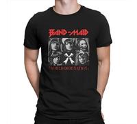 Women-s-Rock-Band-Band-Maid-Men-s-Tshirt-World-Domination-Fashion-T-Shirt-Harajuku-Sweatshirts Black