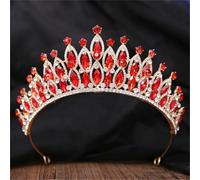 Women’S Royal Queen Tiara Crown With AB Color Crystals A Majestic Rhinestone Banquet Headdress For Costume Parties And Stage