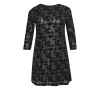 Women’s sequin dress KAFFE Curve Brit Noir L