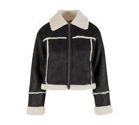 Women’s sheepskin jacket Urban Classics Noir L