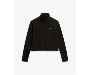 Women’s Short 1/2 Zip Fleece Superdry Noir XL