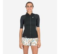 Women’s Short-sleeve Anti-uv Top Yulex 100 1.5 mm - Black