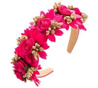 Women’S Simulated Flower Immortal Style Hairpin Hoop Flower Headband