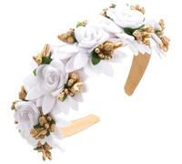 Women’S Simulated Flower Immortal Style Hairpin Hoop Flower Headband