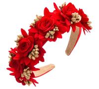 Women’S Simulated Flower Immortal Style Hairpin Hoop Flower Headband