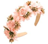 Women’S Simulated Flower Immortal Style Hairpin Hoop Flower Headband