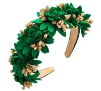 Women’S Simulated Flower Immortal Style Hairpin Hoop Flower Headband