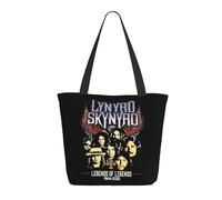 Women’s Skynyrd Rock Band Lynyrd Tote Bag Reusable Travel & Grocery Shoulder Bag Essential for Daily Commute & Work