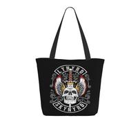 Women’s Skynyrd Rock Band Lynyrd Tote Bag Reusable Travel & Grocery Shoulder Bag Essential for Daily Commute & Work