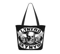 Women’s Skynyrd Rock Band Lynyrd Tote Bag Reusable Travel & Grocery Shoulder Bag Essential for Daily Commute & Work