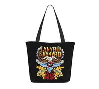 Women’s Skynyrd Rock Band Lynyrd Tote Bag Reusable Travel & Grocery Shoulder Bag Essential for Daily Commute & Work