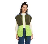 Women’s sleeveless fleece Selfhood Vert XS