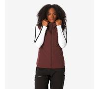 Women’s Sleeveless Ski Vest - Mid L 900 - Maroon