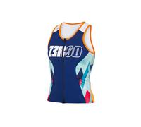 Women’s sleeveless triathlon suit Z3R0D Racer Kubik Block XS