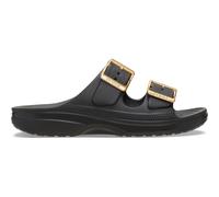 Crocs Mules / Casual Shoes SATURDAY METALLIC BUCKLE SANDAL W in Black 9