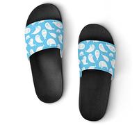 Women’S Slippers Sea Lion Patterns Shower Sandals Bathroom Slippers Home Slides for Men