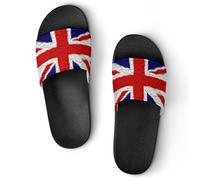 Women’S Slippers Union Jack British Flag Shower Sandals Bathroom Slippers Home Slides for Woman