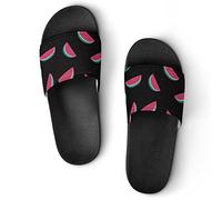 Women’S Slippers Watermelon Pattern Shower Sandals Bathroom Slippers Home Slides for Woman