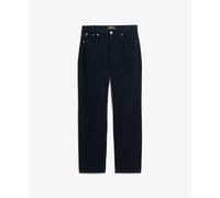 Women’s straight corduroy trousers Superdry Bleu 26x30