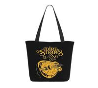 Women’s Straits Rock Band Dire Tote Bag Reusable Travel & Grocery Shoulder Bag Essential for Daily Commute & Work