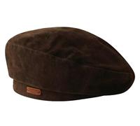 Women’s Suede Beret Hat Retro Style Slouchy Painter Cap 2025 Fall Winter Chic Suede Leather Artist Hat, Coffee, M
