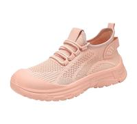 Women’S Summer Simple Breathable Mesh Trainers Pink