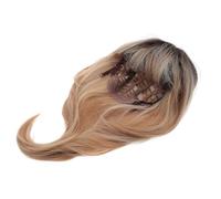 Women’s Synthetic Bob Wig with Middle Part, Adjustable Straps | High Temperature Fiber, Reusable for Stage Performance and Birthday Parties, Fits Most Head Sizes