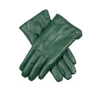 Dents Womens Maria Touch Screen Leather Gloves - Forest Green - Large