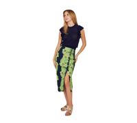 Women’s Tropical Midi Skirt Derhy Alberta Noir XL