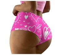Women 's Underwear - Women 's Sexy Print Breathable And Comfortable Triangle Briefs