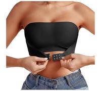 Women S Underwire Seamless Breath Convertible Strapless Bras for Women Bandeau Bra Topable Convertible Strapless Bandeau Bra Grey Dark Grey Blue Green Army Green 100c 100d 100e 100f 105c 105d 105e