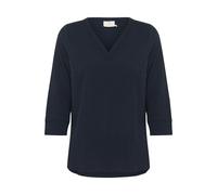 Women’s V-neck blouse KAFFE Linda Bleu 36