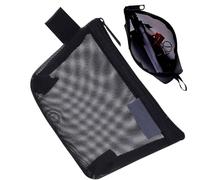 Women’s Wallet - Mini Mesh Bag | 3D Nylon Mesh Zipper Pouch, Small Card