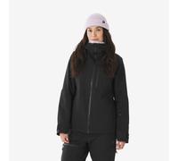 Women’s Waterproof Skiing And Snowboarding Jacket - 500 All-mountain - Black
